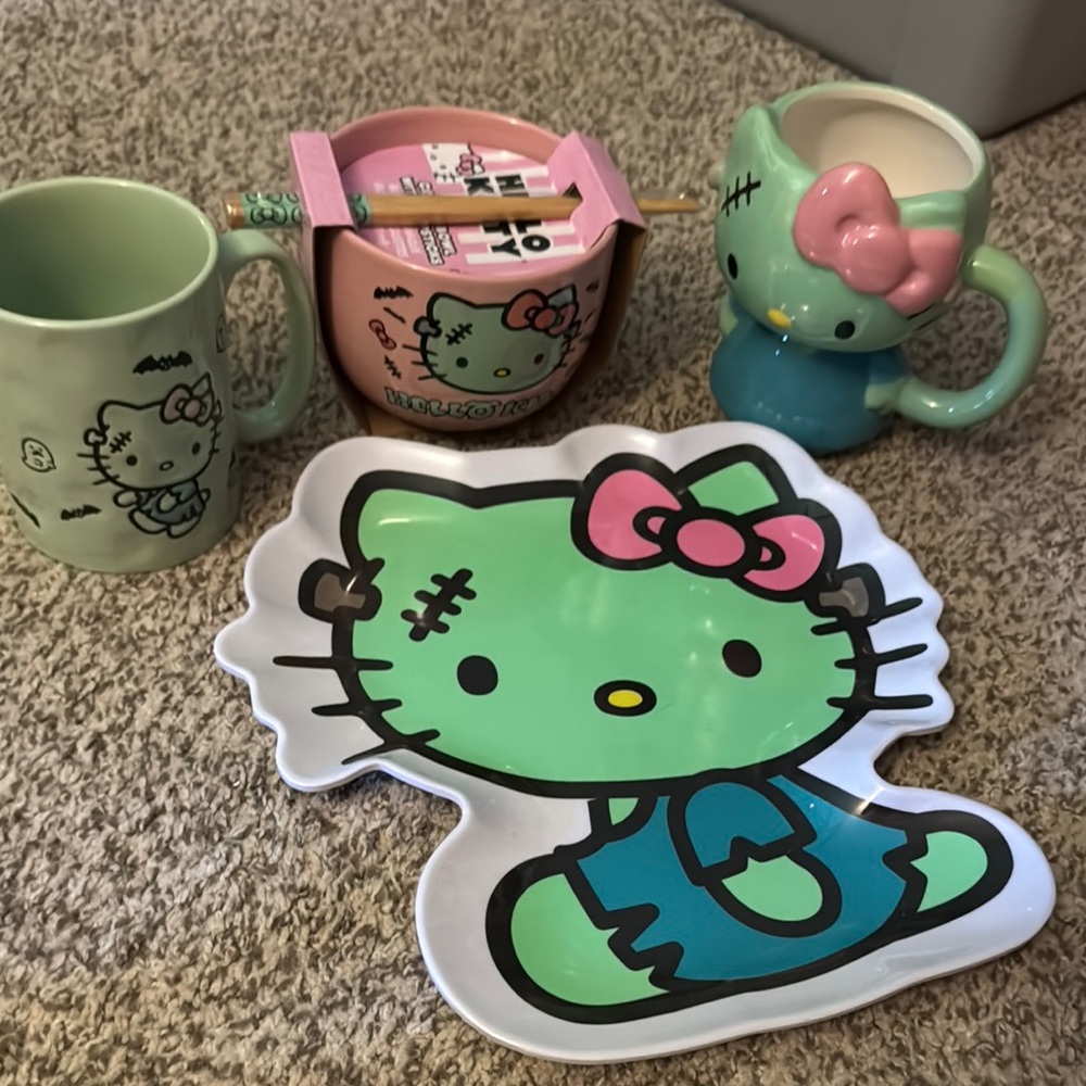Hello Kitty Frankenstein Lot